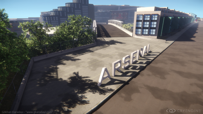 Illustration for article titled Real-Life Football Stadium Looks Glorious in CryEngine